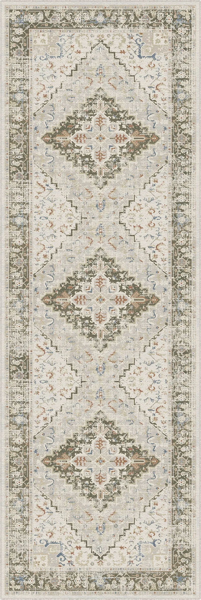 Tappeto Heritage Avorio Oliva