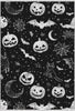 Black Cat Pumpkin Halloween Rug 