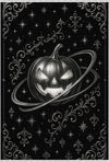 Silver Pumpkin Hallowen Rug Silver