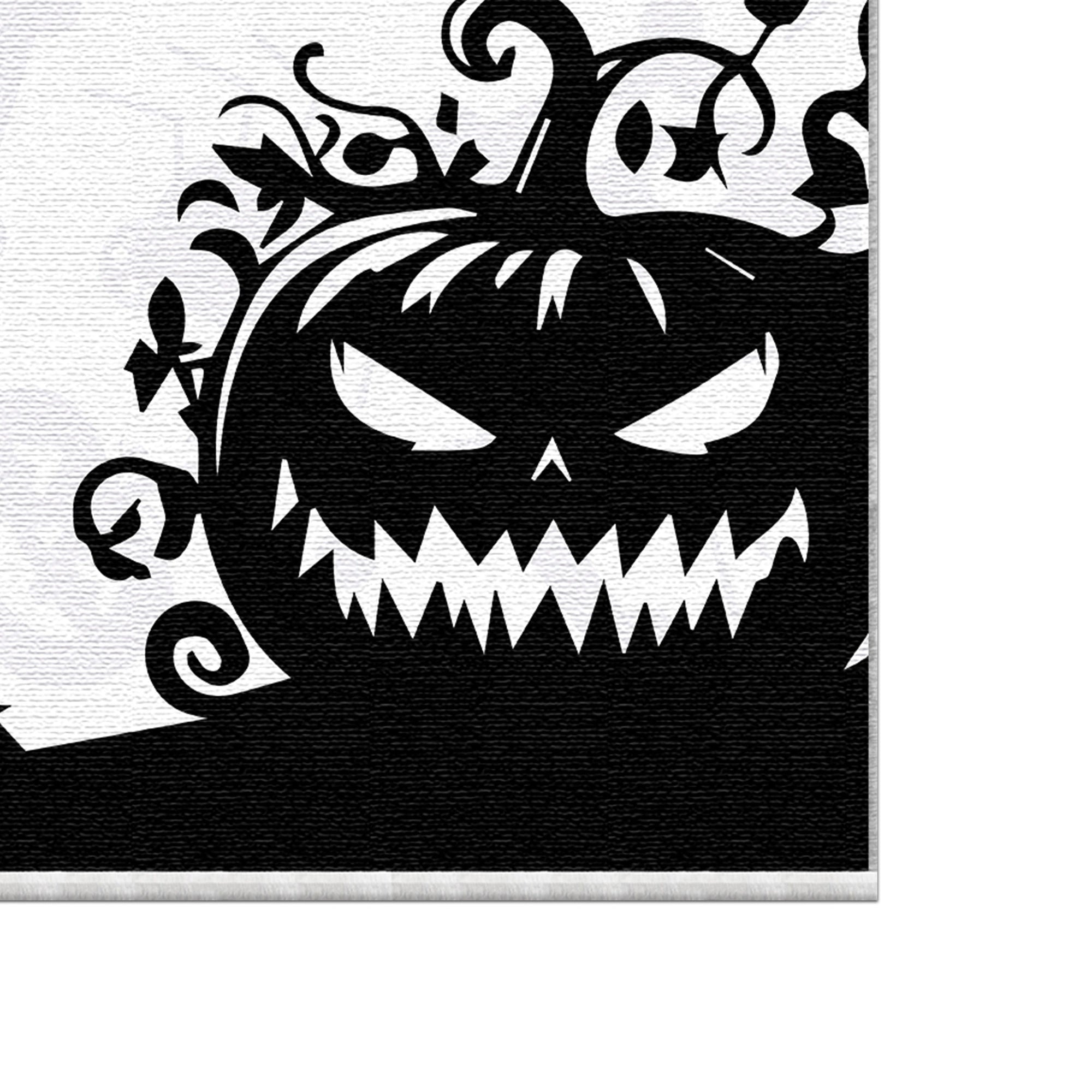 Witch Pumpkin Halloween Rug