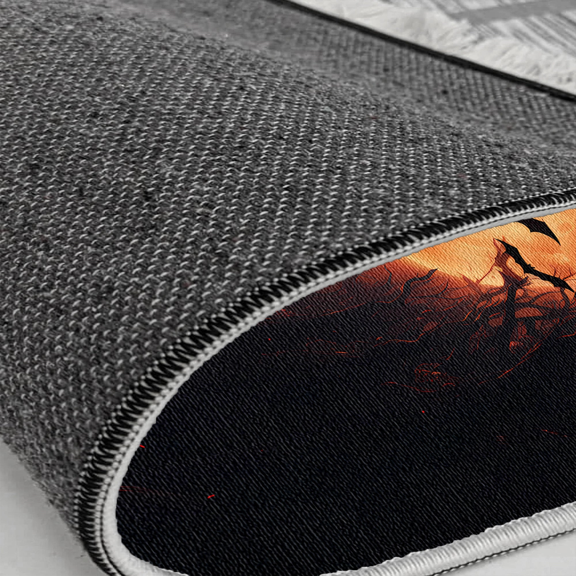 Spooky Moon Halloween Rug