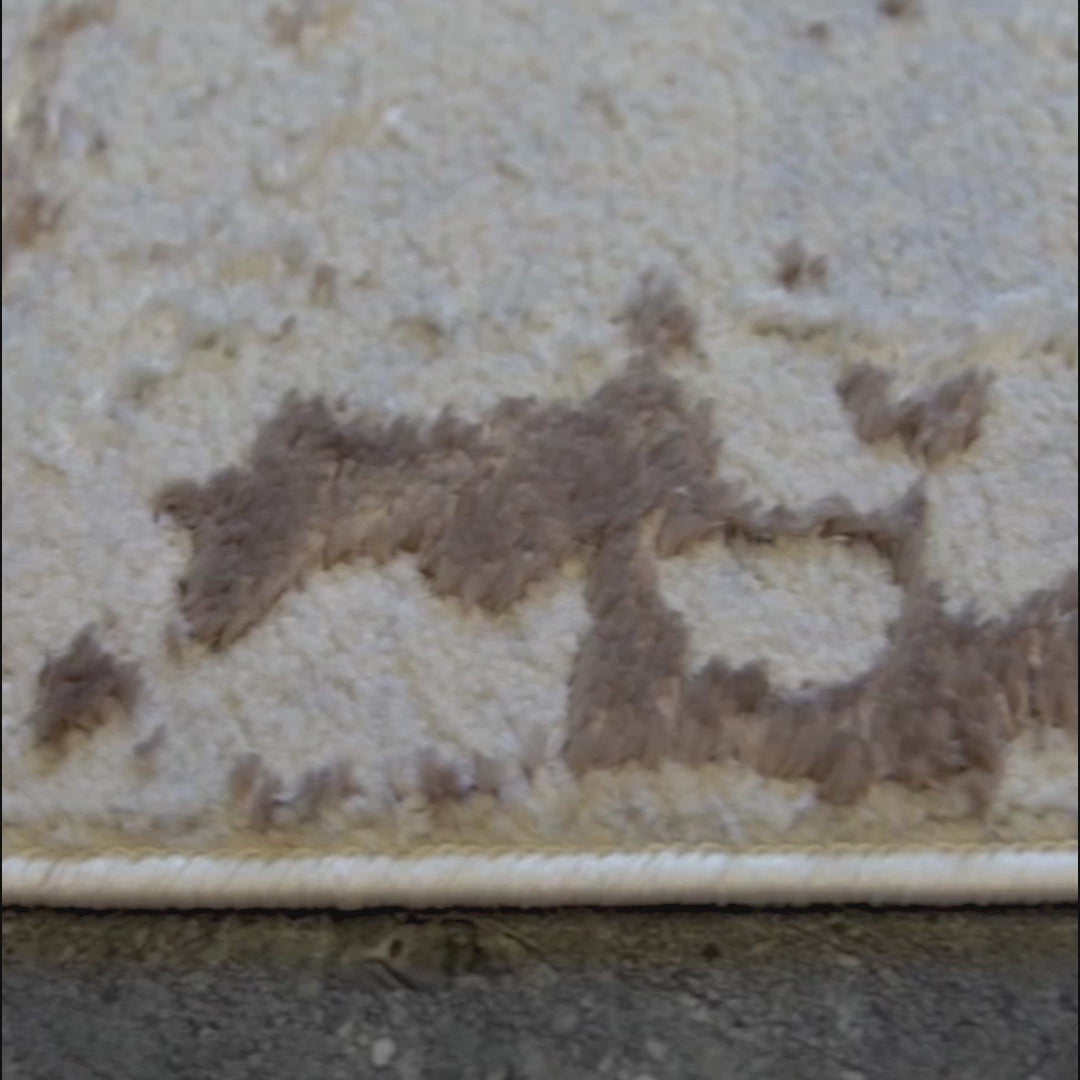 Tappeto Astratto Marrone Urban Drift