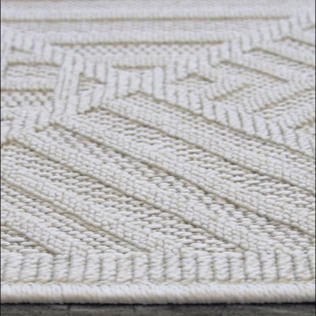 White Sand Weave Rug