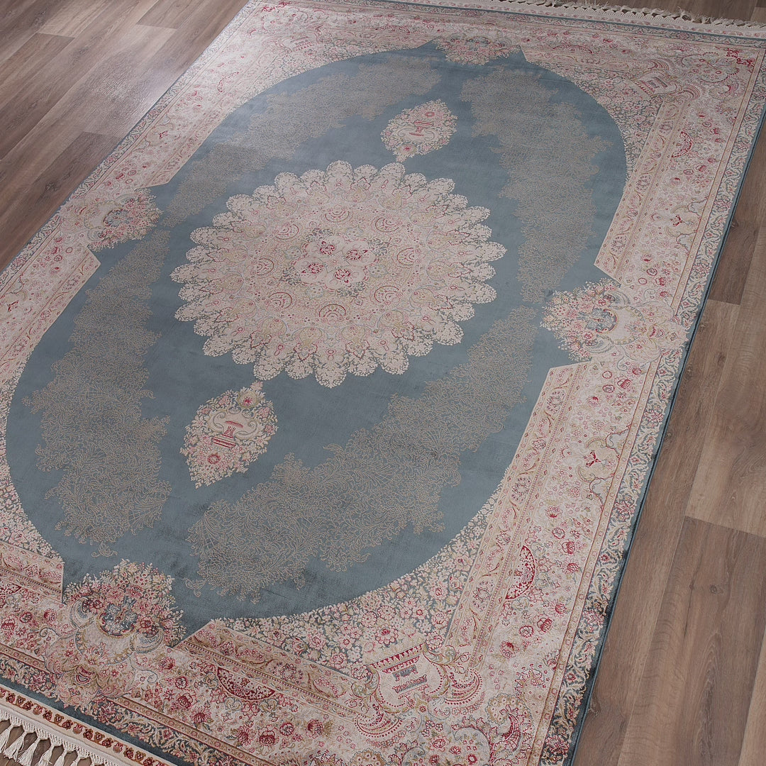 One of a Kind Exclusive Handwoven Premium Silk Rug