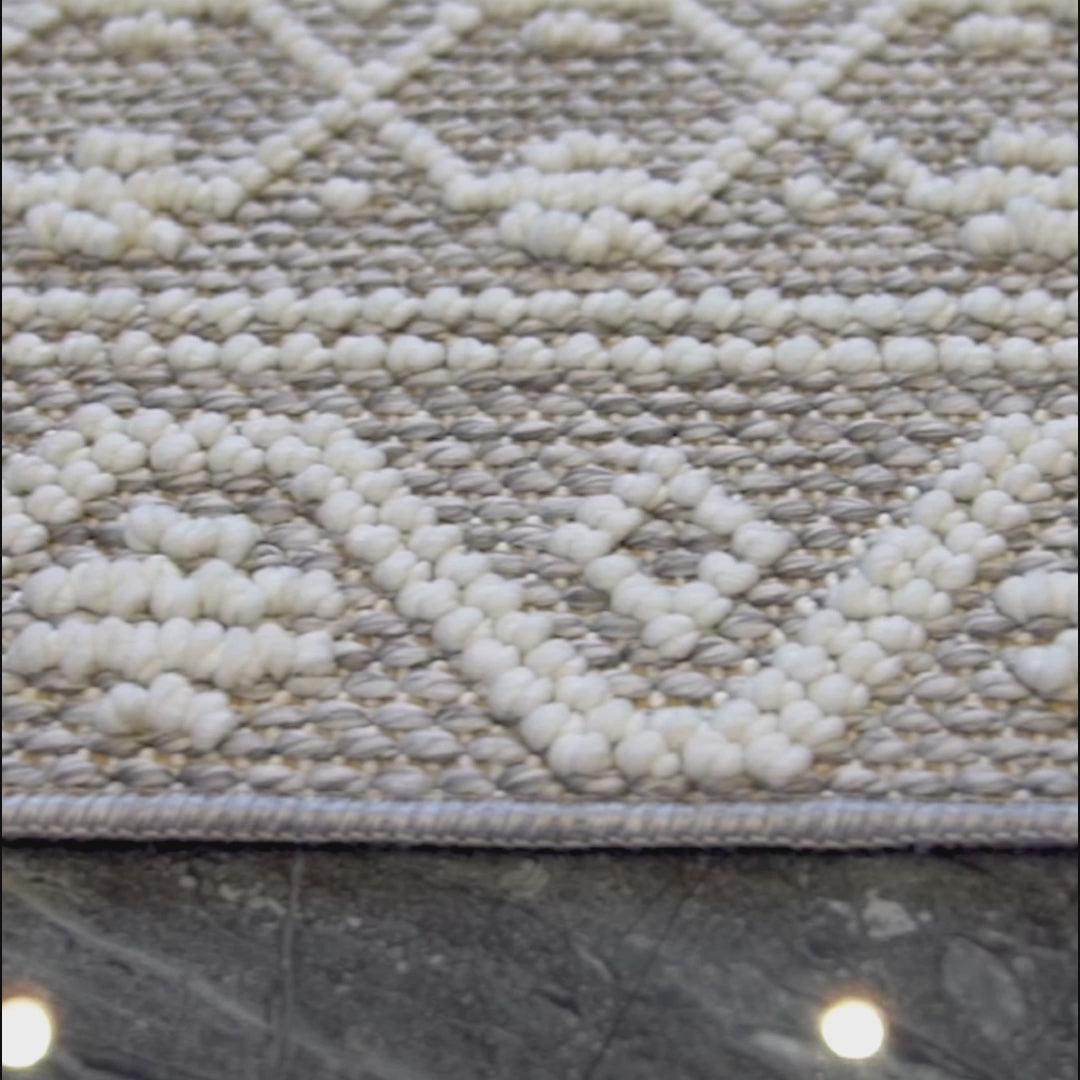 Mystic Loop Soft Carpet Gray