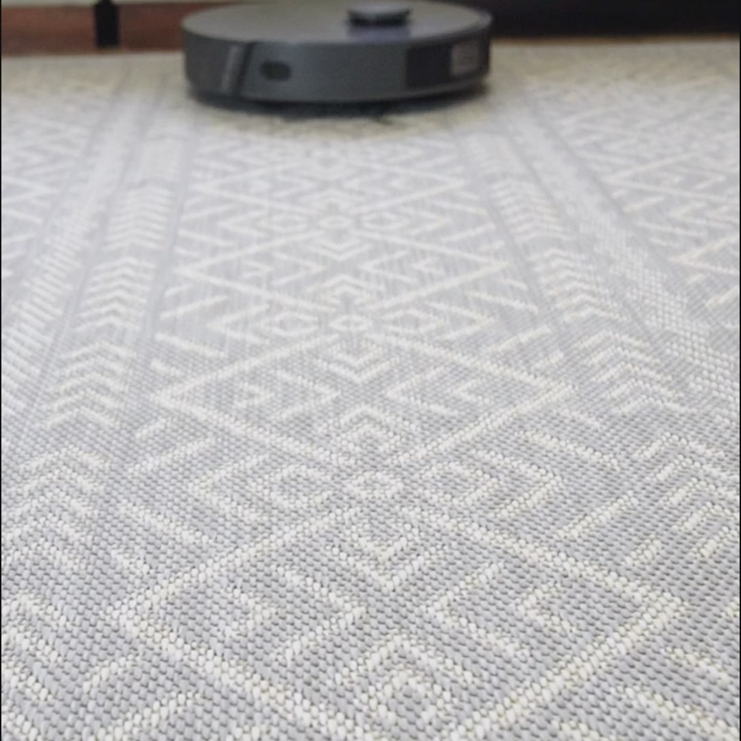 West Natural Sisal Rug Gray