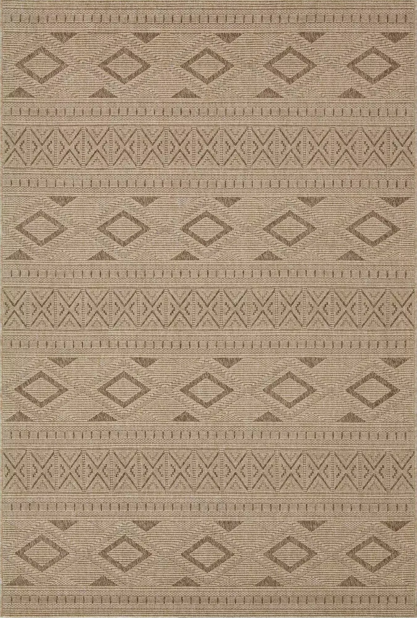 Velmora Plush Woven Boucle Rug Beige - Bella Rugs