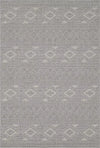 Velmora Plush Woven Boucle Rug Gray Gray